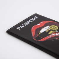 Обложка для паспорта, цвет чёрный Обложка для паспорта, цвет чёрный