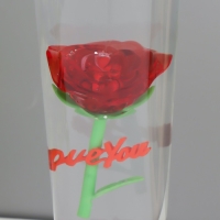 Лава-лампа "Роза" LED от батареек 3хАА USB красный 7,5х6,5х25см Лава-лампа "Роза" LED от батареек 3хАА USB красный 7,5х6,5х25см