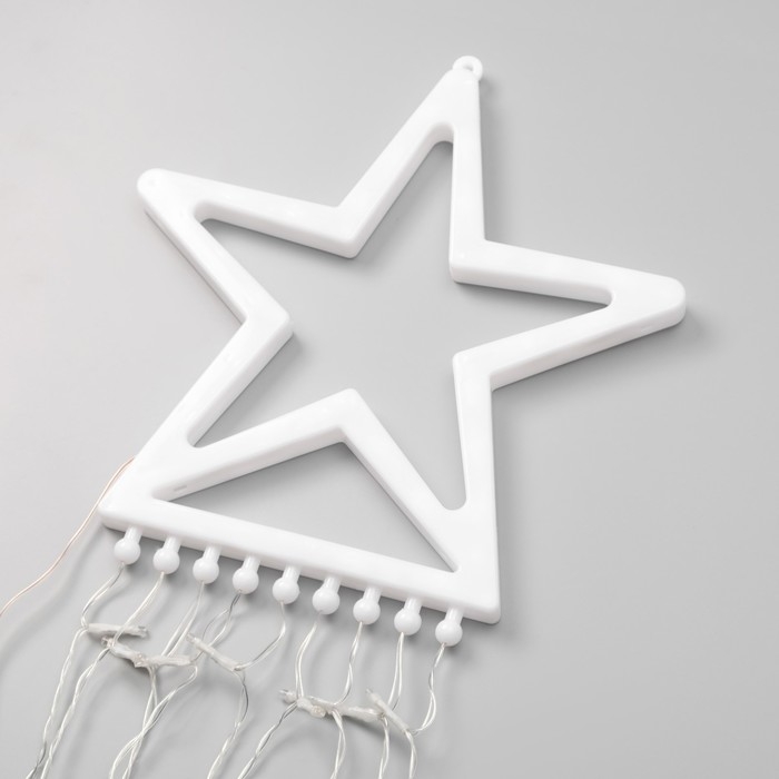 Светодиодная фигура &laquo;Комета&raquo; 3.5 м, пластик, 9 нитей, 220 В, свечение синее