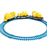 Железная дорога &laquo;Строитель&raquo;, работает от батареек