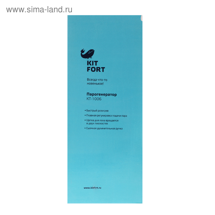 Паровая швабра Kitfort КТ-1006, 1500 Вт, 450 мл, шнур 5 м, черно-белая Паровая швабра Kitfort КТ-1006, 1500 Вт, 450 мл, шнур 5 м, черно-белая