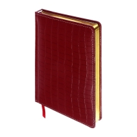 Ежедневник датированный 2025 B6 168 листов, deVENTE. Wild, твердая обложка кожзам с поролоном, перфорация, ляссе, блок 70, бордо Ежедневник датированный 2025 B6 168 листов, deVENTE. Wild, твердая обложка кожзам с поролоном, перфорация, ляссе, блок 70, бордо