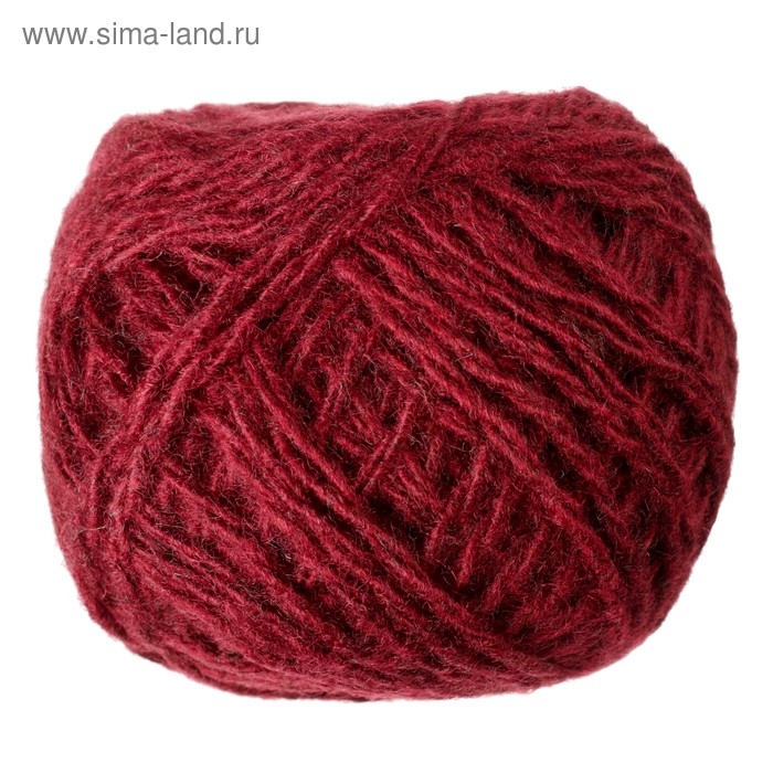 Пряжа "Акрил" 100% акрил, 100м/40&plusmn;5 гр (Вишня)