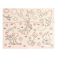 Настольная игра &laquo;Веселые ходилки&raquo; 4 в 1, для девочек