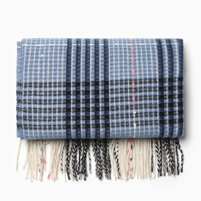 Шарф зимний объемный с кистями MINAKU 63*180 + 10 см Шарф зимний объемный с кистями MINAKU 63*180 + 10 см