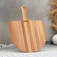 Доска для подачи Adelica &laquo;Лопата для пиццы&raquo;, рабочая часть 30&times;29 см, ручка 13 см, дуб