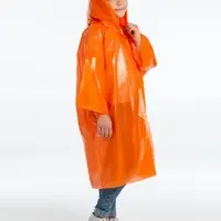 Дождевик-плащ детский BrightWay Kids, оранжевый Дождевик-плащ детский BrightWay Kids, оранжевый