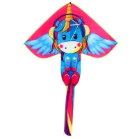 Воздушный змей &laquo;Единорожек&raquo;, цвета МИКС