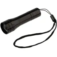 Фонарик с фокусировкой луча Beaming, черный Фонарик с фокусировкой луча Beaming, черный