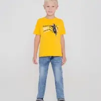 Футболка детская &laquo;Гидонисты&raquo;, желтая, на рост 106-116 см (6 лет)