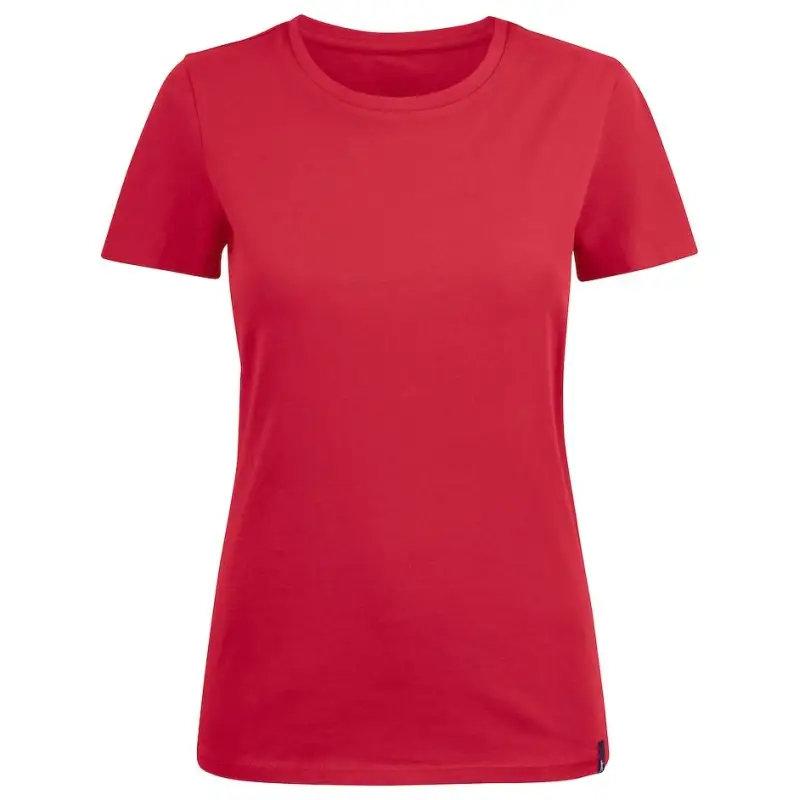 Футболка женская Ladies American U красная, размер XL