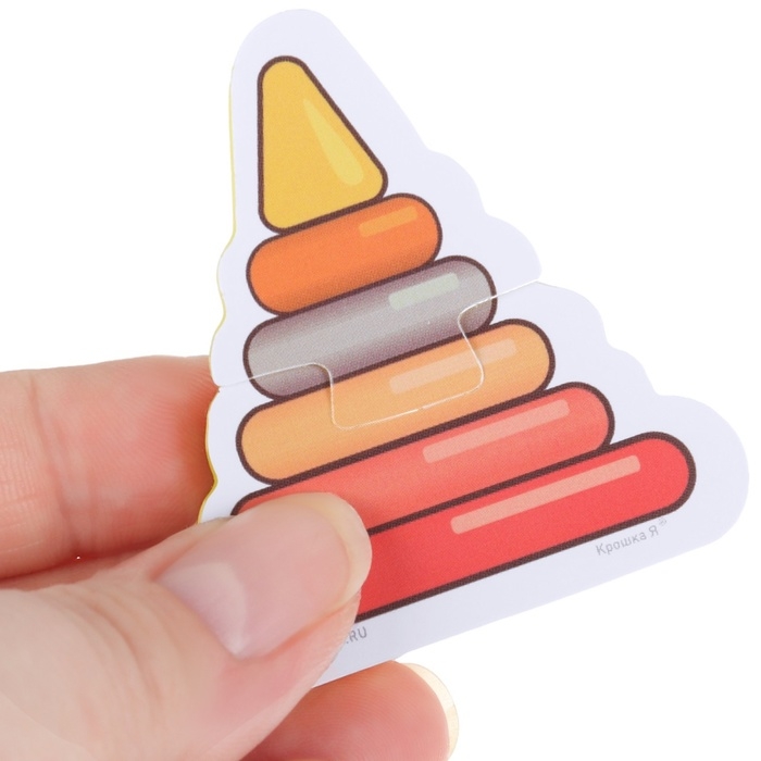 Пазлы для ванны EVA &laquo;Малыши и их игрушки&raquo;, 6 пазл, 12 дет.