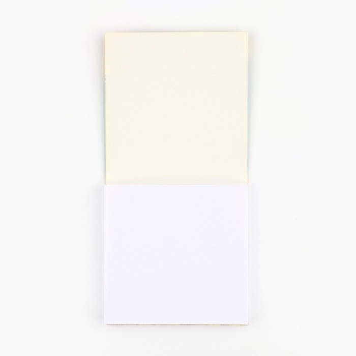 Подарочный набор новогодний, блокнот 90х90 и ручка пластик &laquo;С Новым годом! Загадай желание&raquo;