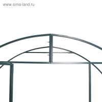 Теплица (каркас), 8 × 3 × 2 м, металл, профиль 20 × 20 мм, шаг дуги 1 м, без поликарбоната Теплица (каркас), 8 × 3 × 2 м, металл, профиль 20 × 20 мм, шаг дуги 1 м, без поликарбоната