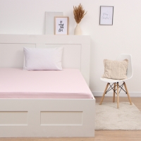 Трикотажная простыня на резинке 120х200х20см, розовый, кулирка 120г/м, хл100% Трикотажная простыня на резинке 120х200х20см, розовый, кулирка 120г/м, хл100%