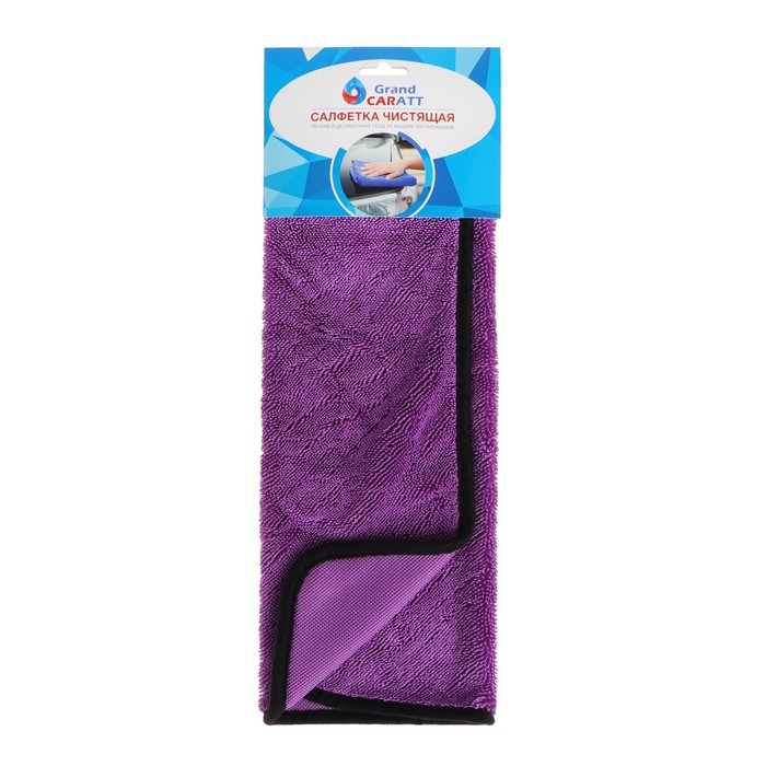 Тряпка для мытья авто, Grand Caratt, микрофибра, 600 г/м&sup2;, 40&times;40 cм