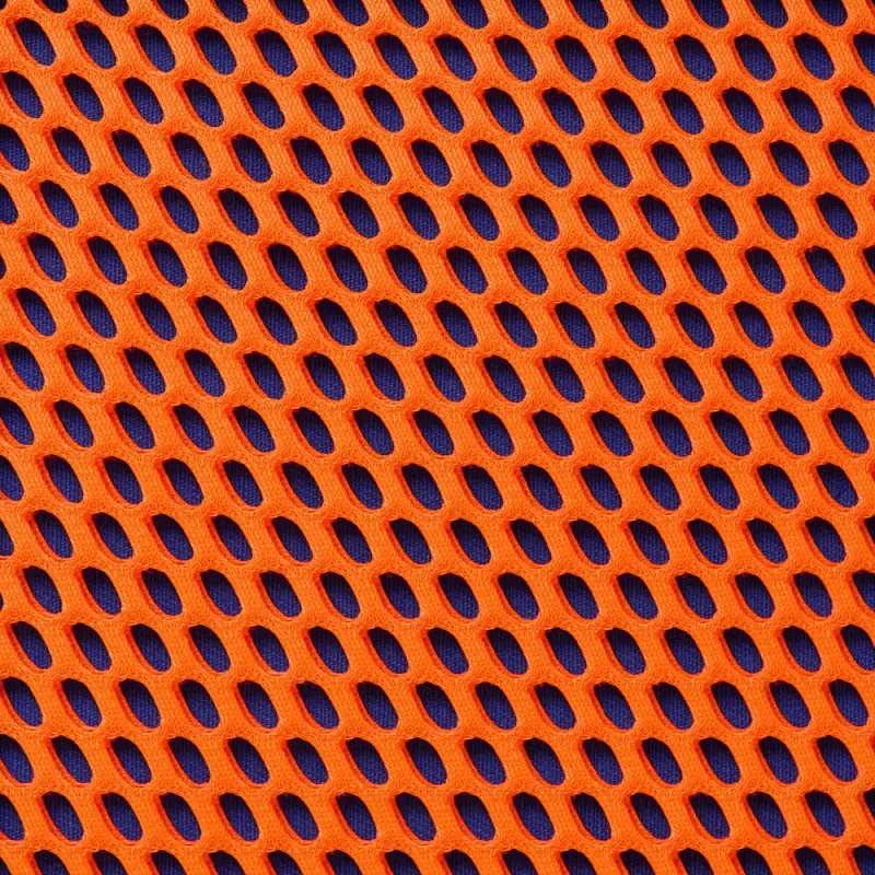 Заготовка из крупной сетки Rete, M, оранжевый неон