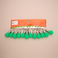 Маячок световой на ошейник для больших и средних собак, фасовка 12 шт, зелёный Маячок световой на ошейник для больших и средних собак, фасовка 12 шт, зелёный