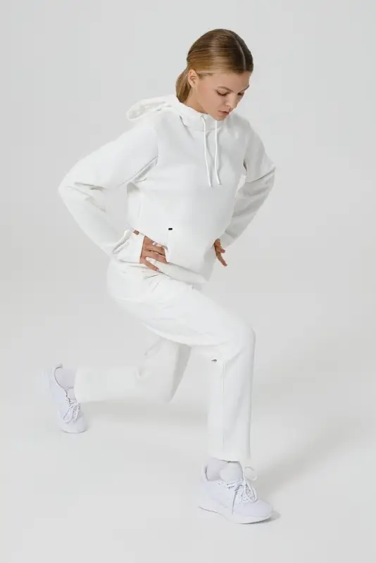 Худи унисекс Begi, молочно-белое, размер XXL