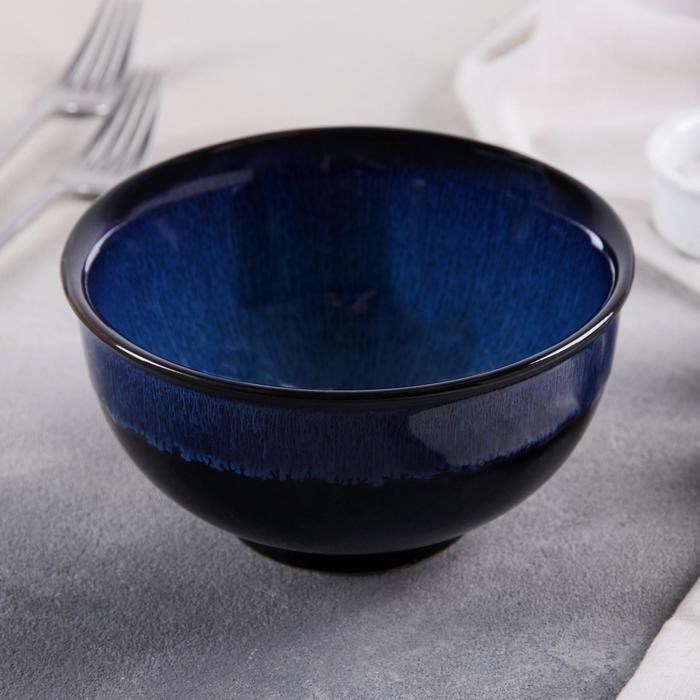 Салатник керамический &laquo;Лунная тропа&raquo;, 820 мл, 14,5&times;8 см