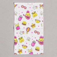 Салфетки бумажные "Стикер",60 шт в пакете, трёхслойные