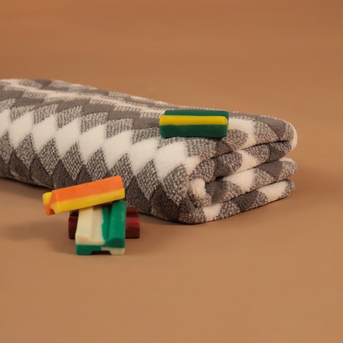 Полотенце банное Этель Полотенце банное Этель "Градиент", цв. серый, 70х140 см, 100% п/э, 240 г/м2