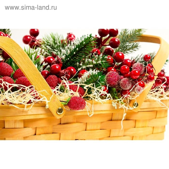 Корзинка &laquo;Лукошко&raquo;, 31,5&times;21,5&times;12/25,5 см, шпон