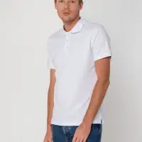 Рубашка поло мужская Virma Stretch, белая, размер S