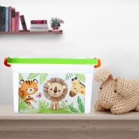 Ящик для хранения игрушек &laquo;Счастливое детство&raquo;, 6,5 л