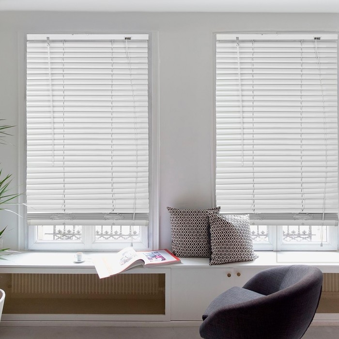 Жалюзи горизонтальные 60&times;160 см, цвет металлик