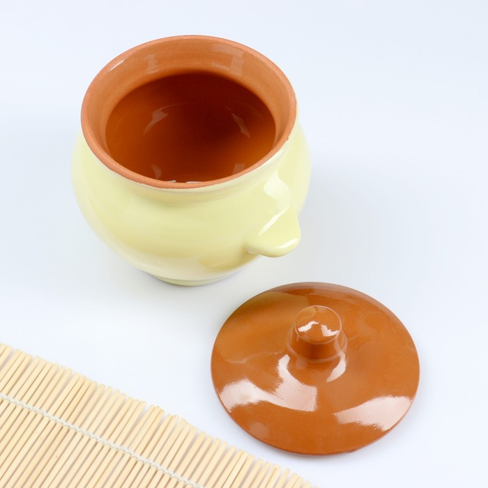 Набор горшков №5 с ручками 4х0,5л, МИКС Набор горшков №5 с ручками 4х0,5л, МИКС