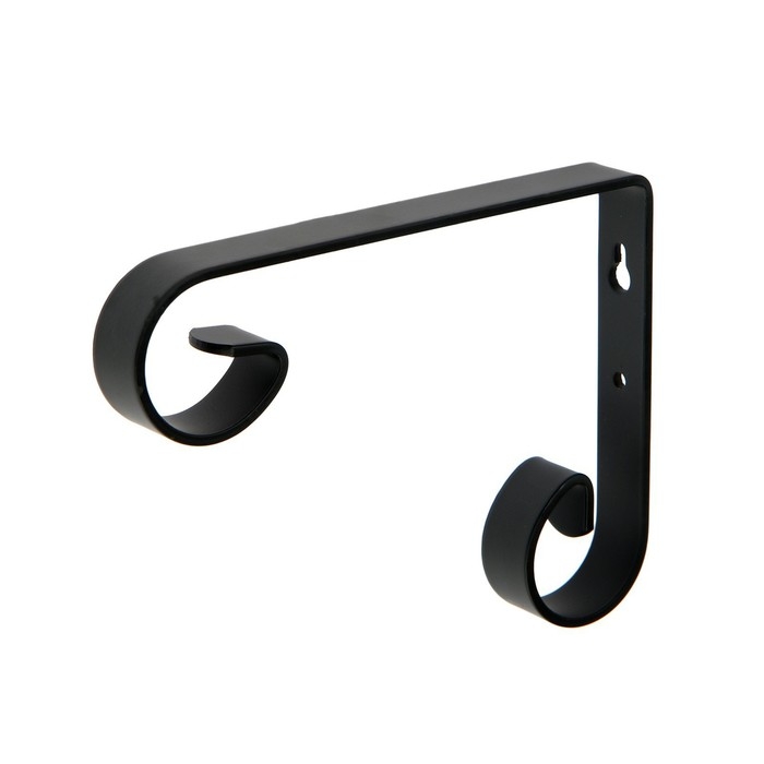 Кронштейн для кашпо мод.1 17 см, черный Кронштейн для кашпо мод.1 17 см, черный