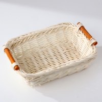 Корзина с ручками, 14&times;19&times;5 см, ротанг