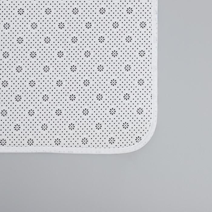 Набор ковриков для ванной и туалета Доляна &laquo;Морской&raquo;, 2 шт: 50&times;80, 40&times;50 см