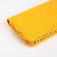 Кошелёк женский на молнии, цвет жёлтый Кошелёк женский на молнии, цвет жёлтый