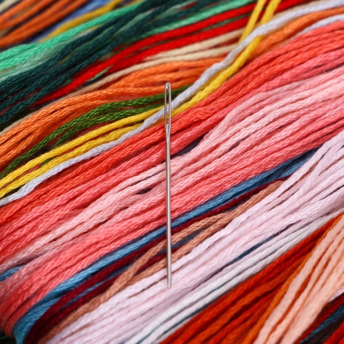 Вышивка на пяльцах &laquo;Розы&raquo;, 20 х 20 см, набор для творчества