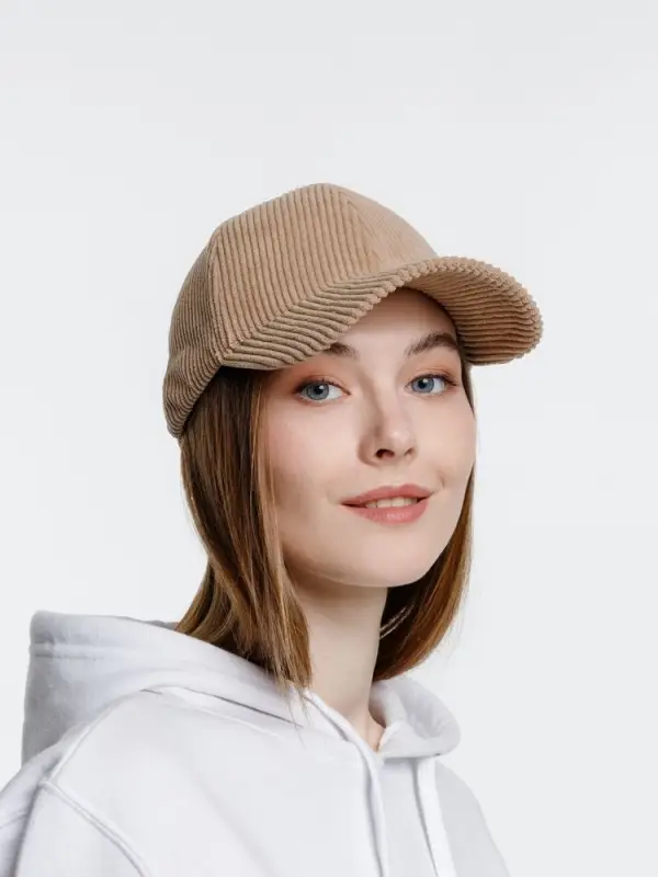 Бейсболка Soft Core, бежевая Бейсболка Soft Core, бежевая