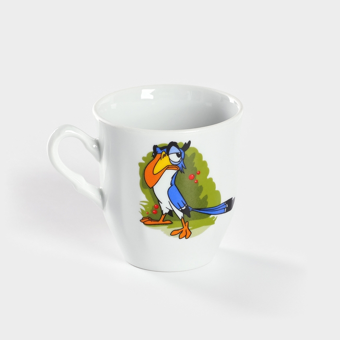 Кружка фарфоровая &laquo;Лесовичок&raquo;, 250 мл, рисунок микс