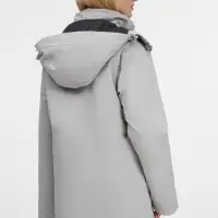 Куртка-парка унисекс Sfera, светло-серая, размер S