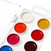 Акварель 12 цветов, ErichKrause "Простоквашино", без кисти, пластиковая коробка, европодвес Акварель 12 цветов, ErichKrause "Простоквашино", без кисти, пластиковая коробка, европодвес