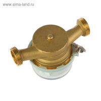 Счетчик воды &laquo;ЭКО НОМ&raquo; СВ-15-110, универсальный, 1/2", с обратным клапаном, с комплектом присоединения