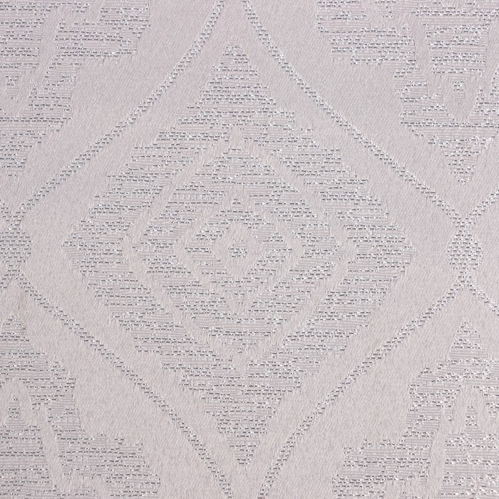 Скатерть Этель "Винтаж" цв.серебро, 142*283 +/-3 см, 115 &plusmn;10 гр,100% п/э