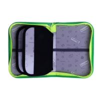 Пенал 3 секции, вкладка внутри, 140 х 210 х 40 мм, тканевый, Calligrata TOP Block "Динозавр" Пенал 3 секции, вкладка внутри, 140 х 210 х 40 мм, тканевый, Calligrata TOP Block "Динозавр"