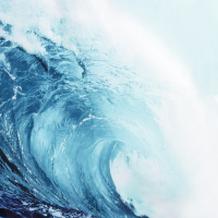 Штора для ванны Доляна WAVE, с люверсами, 180×180 см, полиэстер Штора для ванны Доляна WAVE, с люверсами, 180×180 см, полиэстер