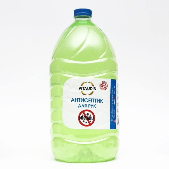Антисептик VITA UDIN, для рук, лосьон, 5 л