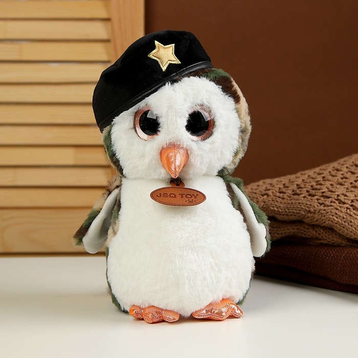 Мягкая игрушка «Сова», 24 см, цвет МИКС Мягкая игрушка «Сова», 24 см, цвет МИКС