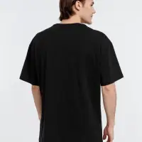 Футболка оверсайз унисекс Big Haul, черная, размер M