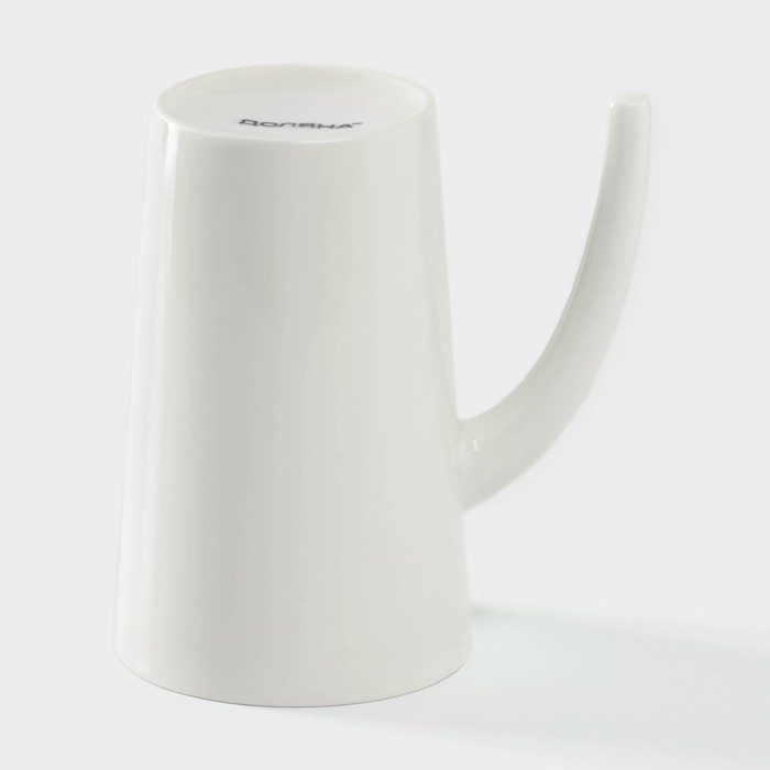 Кружка керамическая Доляна Coffee Brea, 300 мл, 11,5&times;7,8&times;12 см, цвет белый