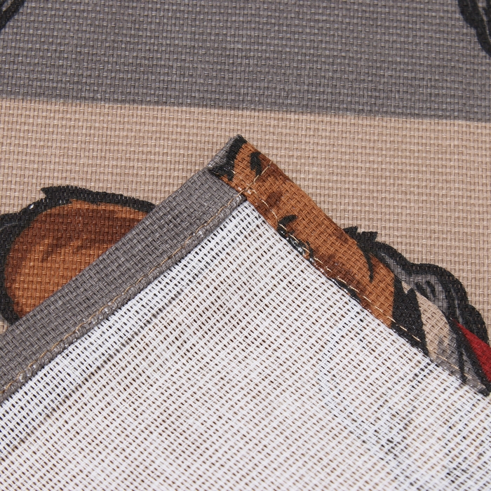 Полотенце кухонные Доляна Полотенце кухонные Доляна "Защитник" 35х60 см, рогожка, 100% хл, 160г/м2