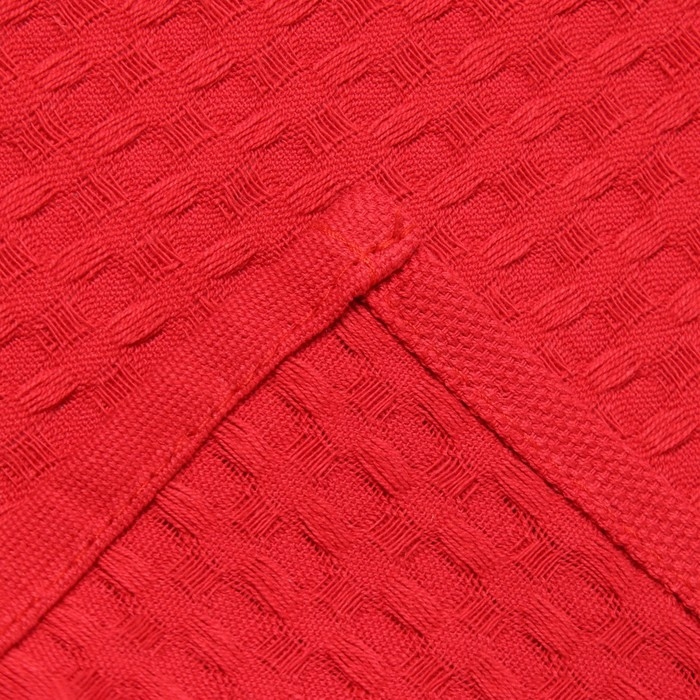 Набор подарочный Доляна "Чудес в новом году": бордо.полотеце 35х60см, хл 100%, ваф 220г/м2